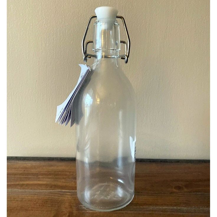 Botol IKEA Korken 1 Liter | Botol Kaca Tutup Swing Top Asli | Kedap Udara