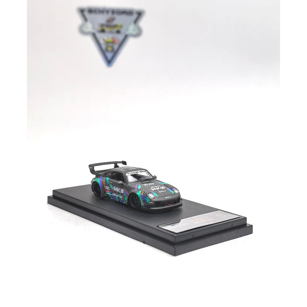 Time Micro Porsche RWB 993 HKS Japan GT Wing Limited Edition