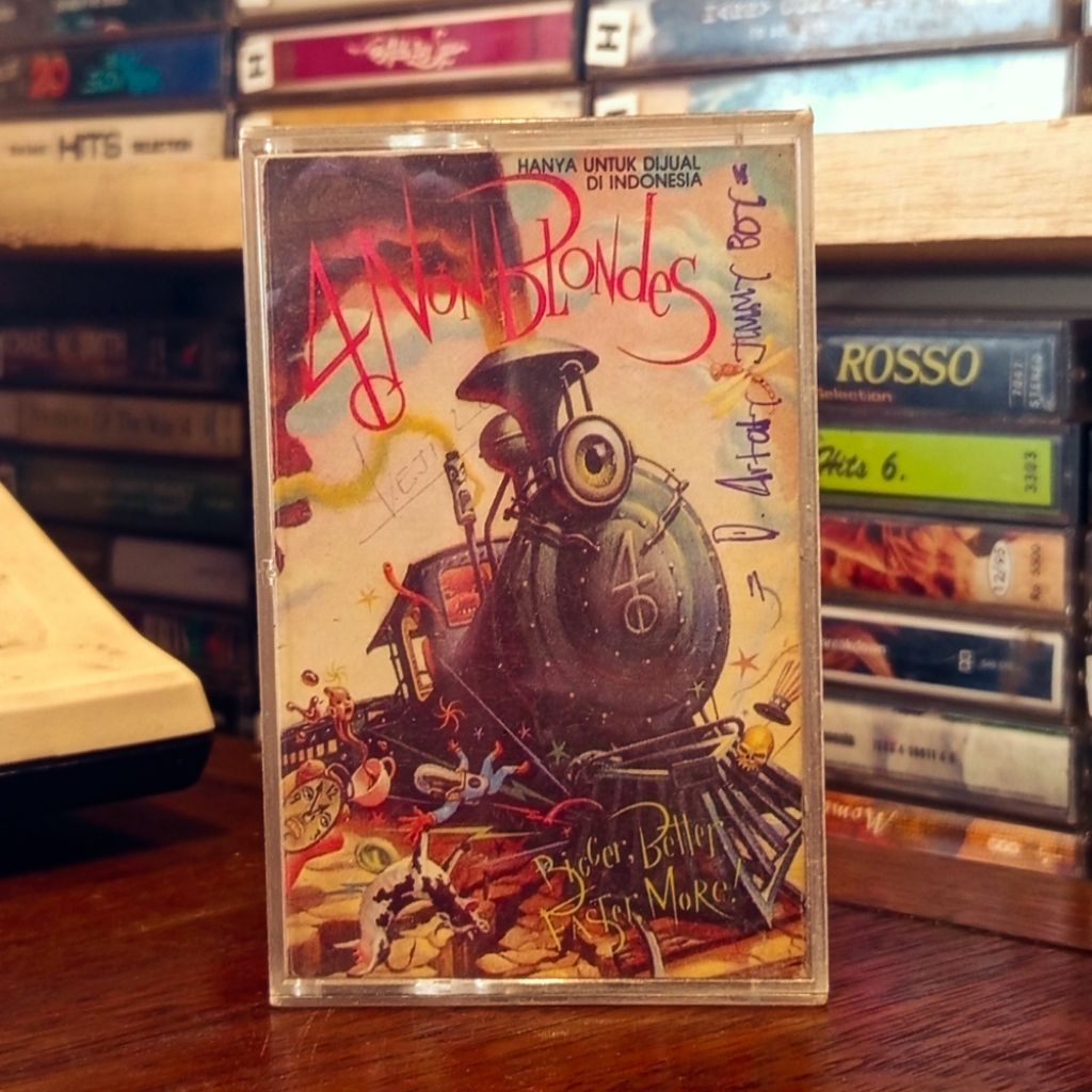 Kaset Pita Anon Blondes - Bigger, Better, Faster, More