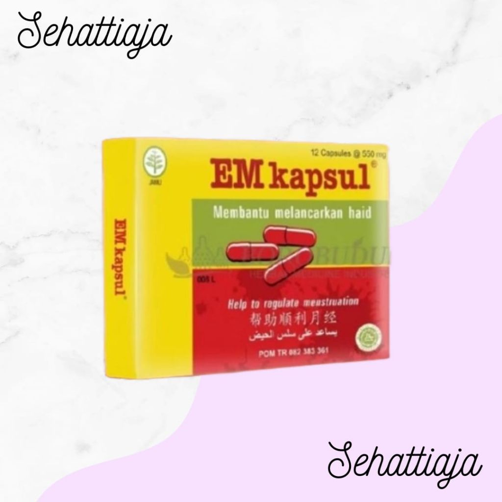 EM Kapsul Melancarkan Haid