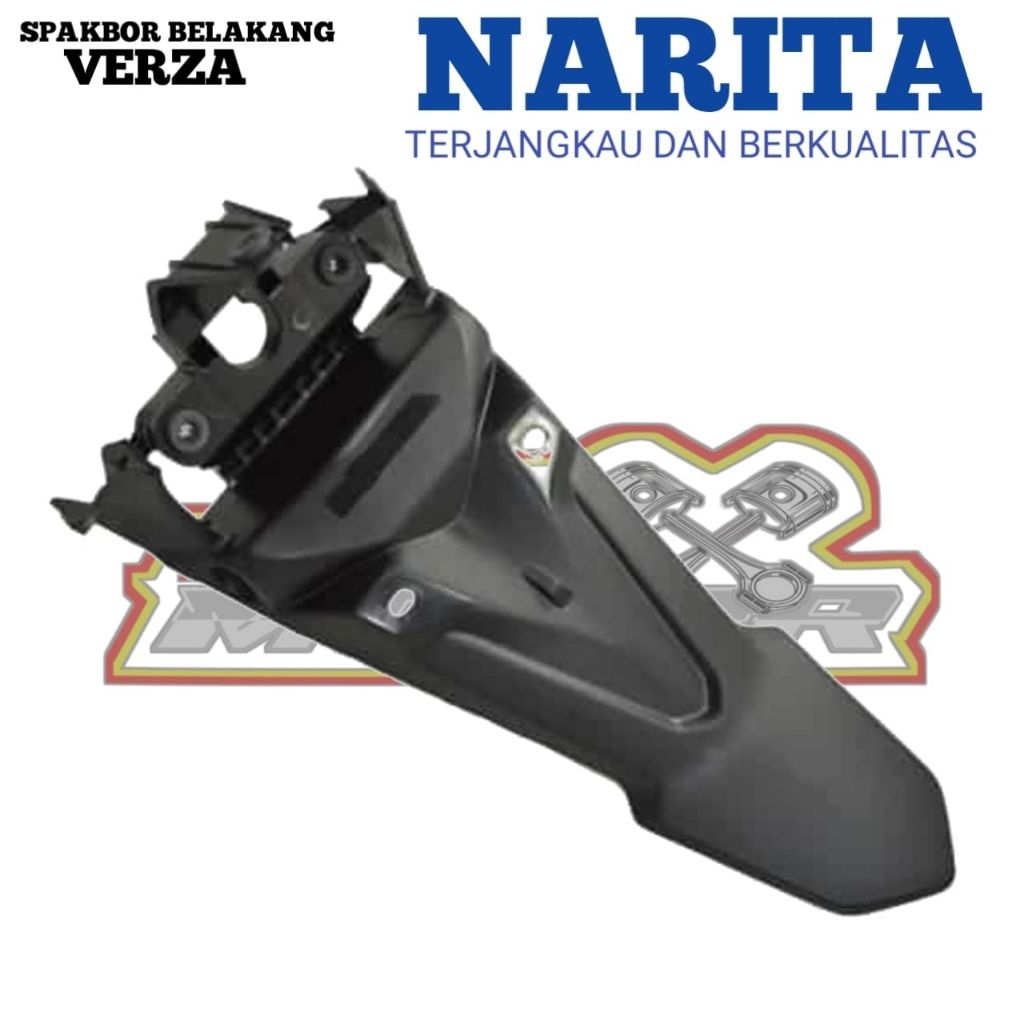 Spakbor belakang CB 150 Verza 150 2013-2018 NARITA Hitam
