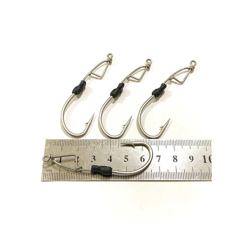 Mata Kail Mata Pancing Soft lure Stainless Steel Tajam banget