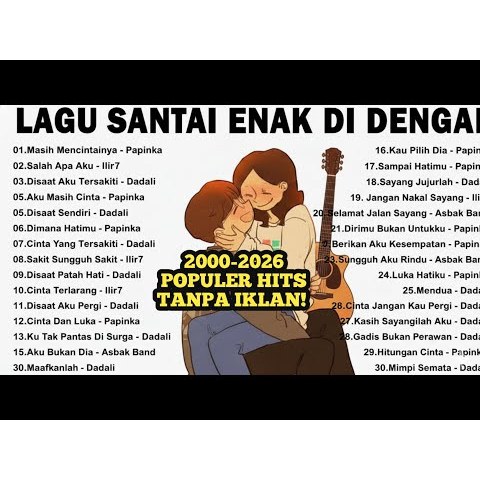 Flashdisk 16 GB Full Berisi MP3 Lagu  Lagu Hit 2000an Terpopuler | Papinka, Ada Band, Dadali, ilir 7