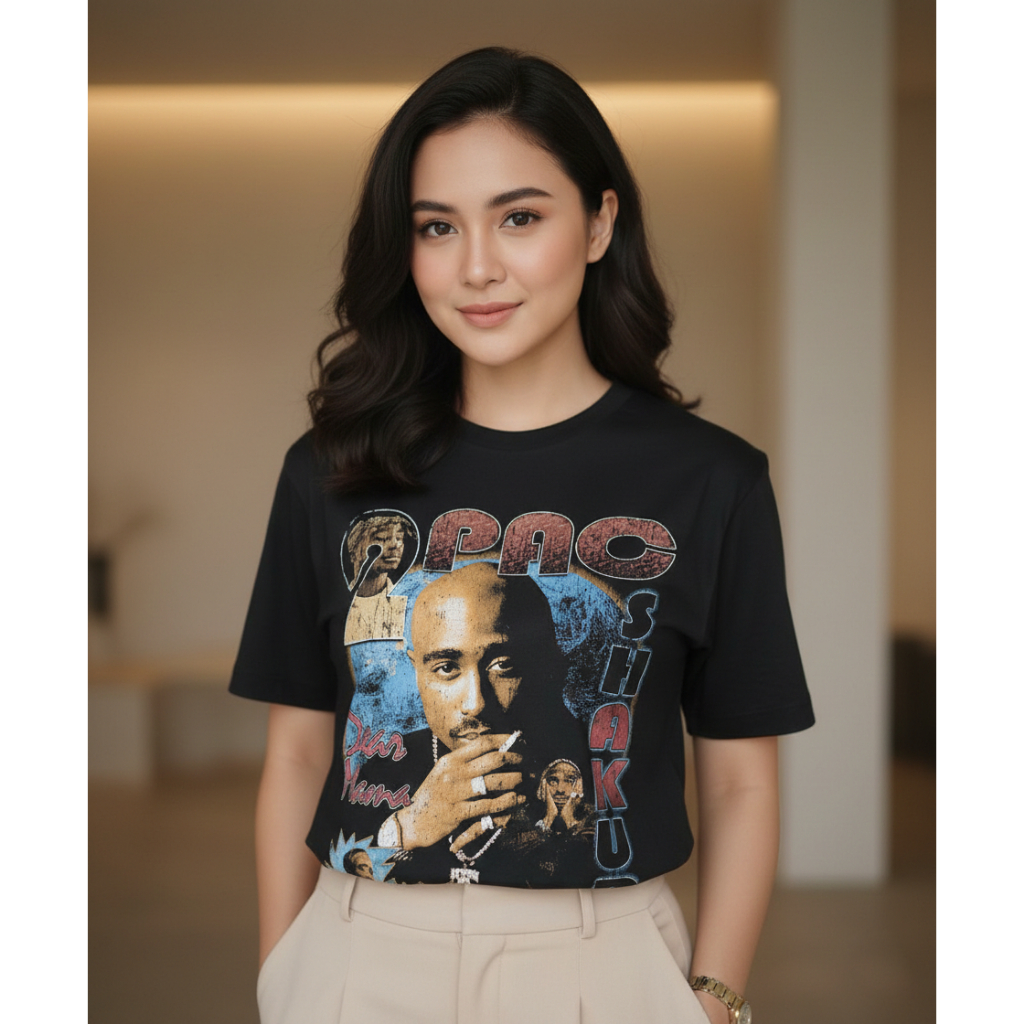 kaos 2 pac shakur
