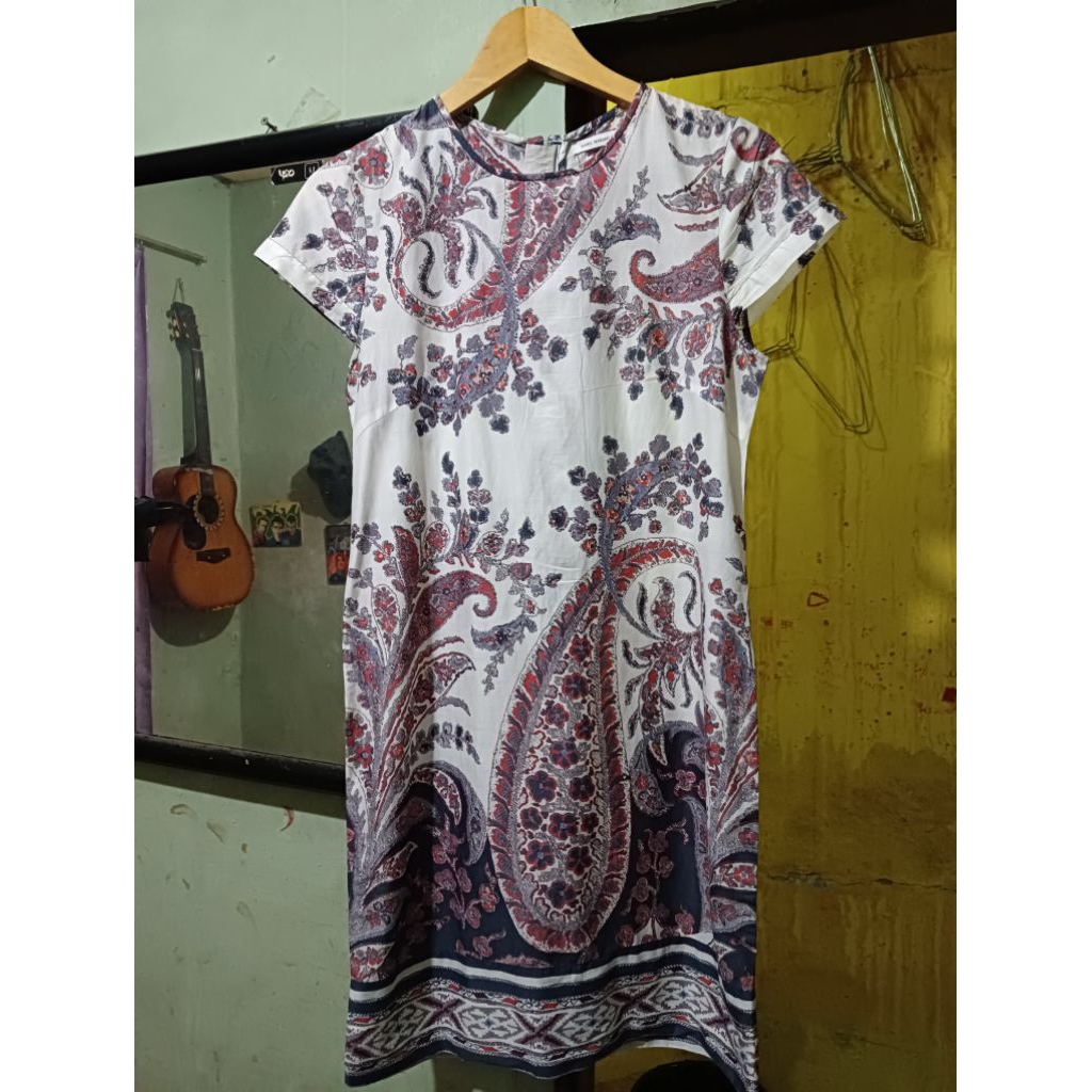 Isabel Marant Paisley Printed Cotton Dress