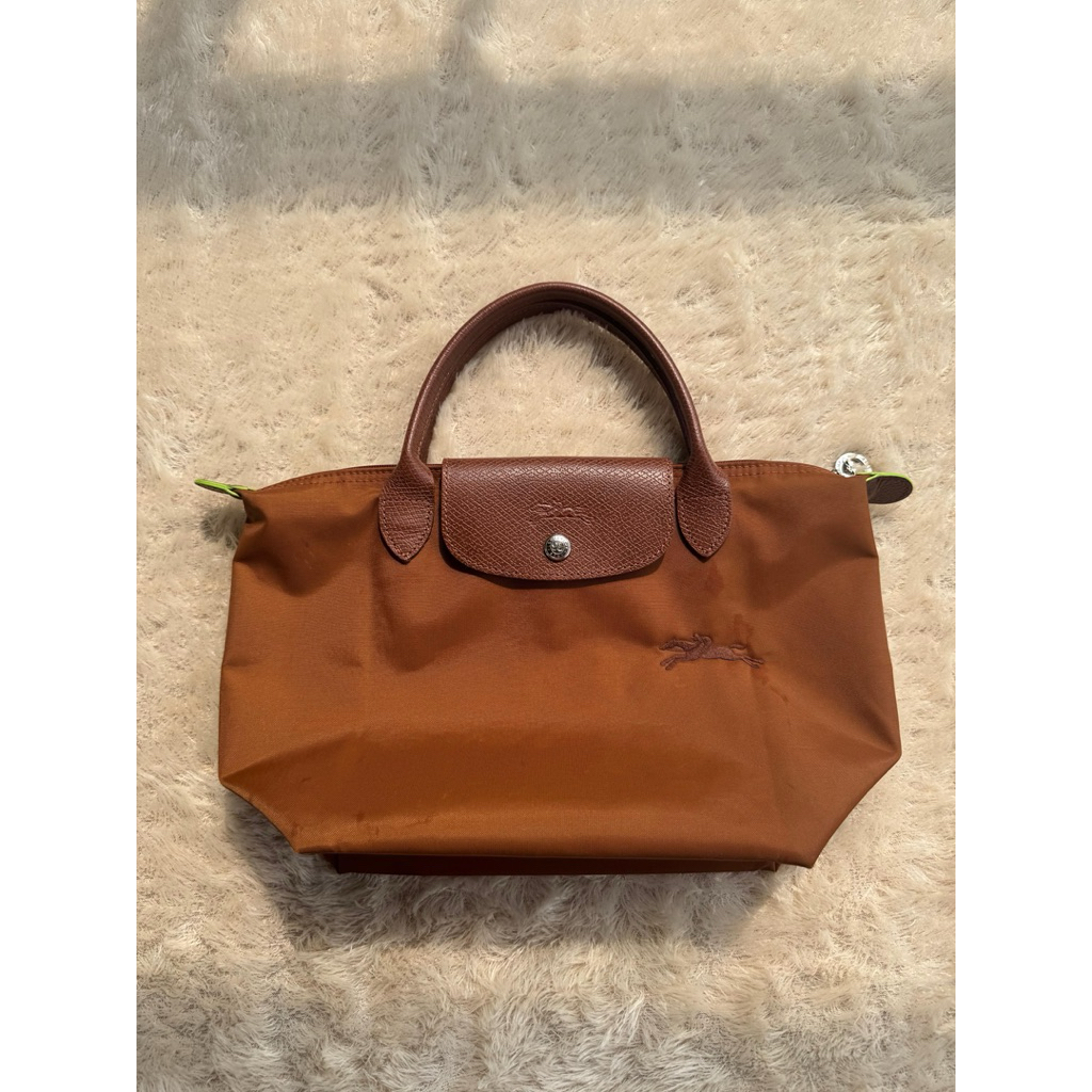 totebag lc auth original green le pliage