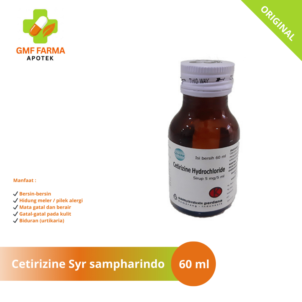 Cetirizine Sirup Alergi 60ML