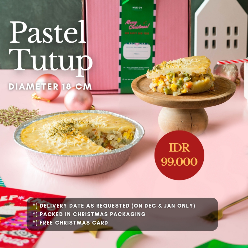 CHRISTMAS HAMPERS NATAL / BINGKISAN NATAL / PARCEL - Pastel Tutup