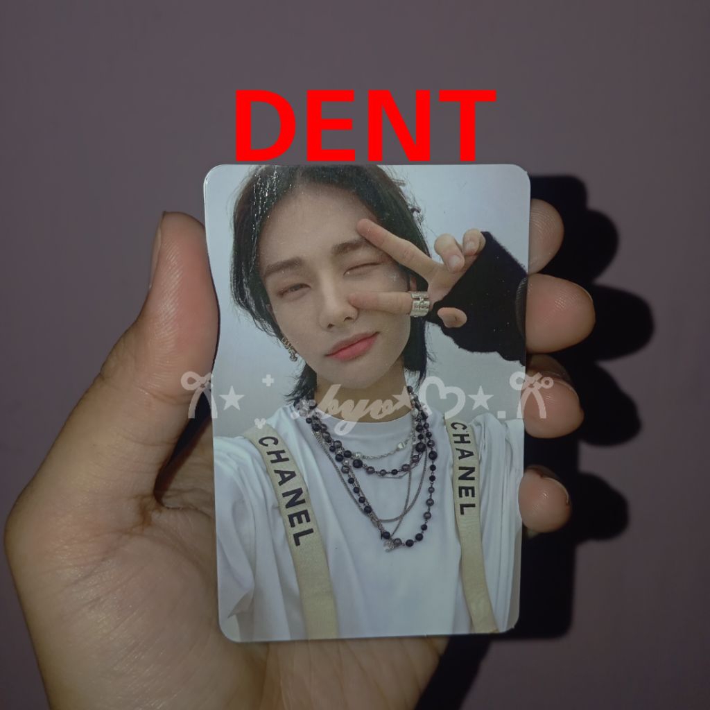 Official Photocard Hyunjin Dent