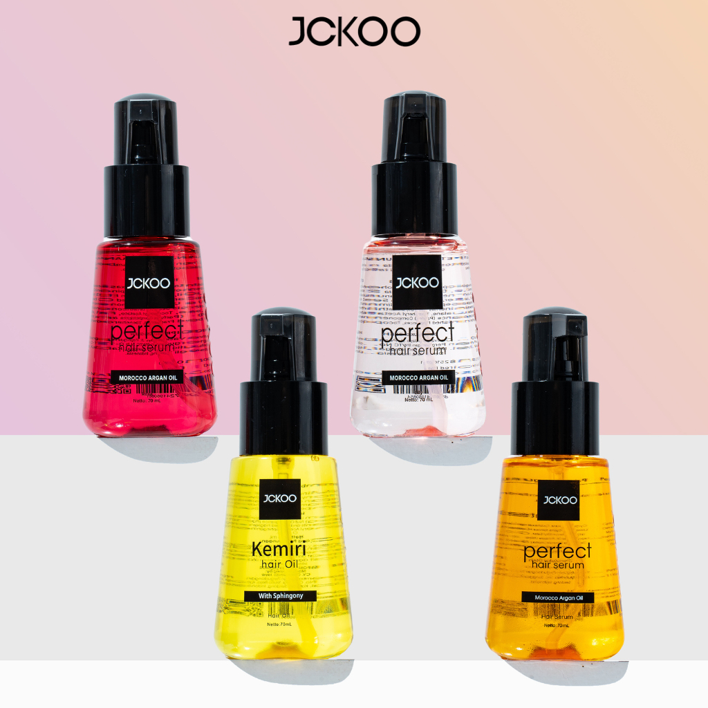 JCKOO Perfect Hair Serum Vitamin Rambut 70ml Untuk Rambut Sehat Dan Berkilau