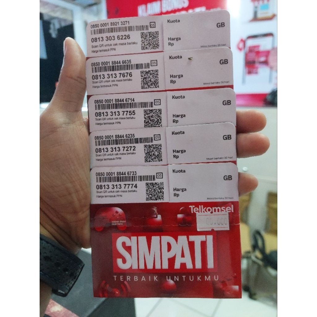 kartu perdana langka 11 digit