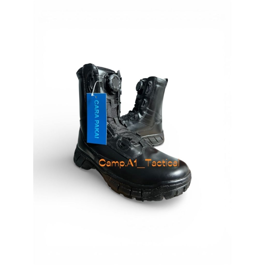 SEPATU PDL TALI PUTAR 100%ORI JATAH POLRI TERBARU