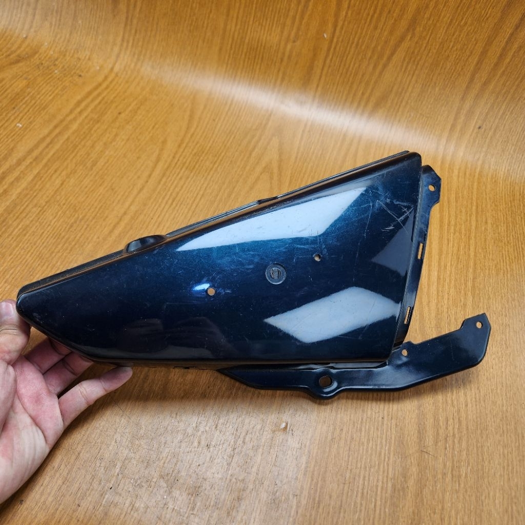 cover box aki kanan rx king hijau botol nos