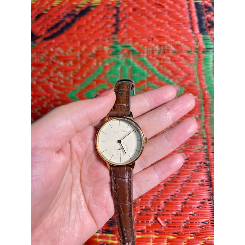 jam tangan second alexandre christie