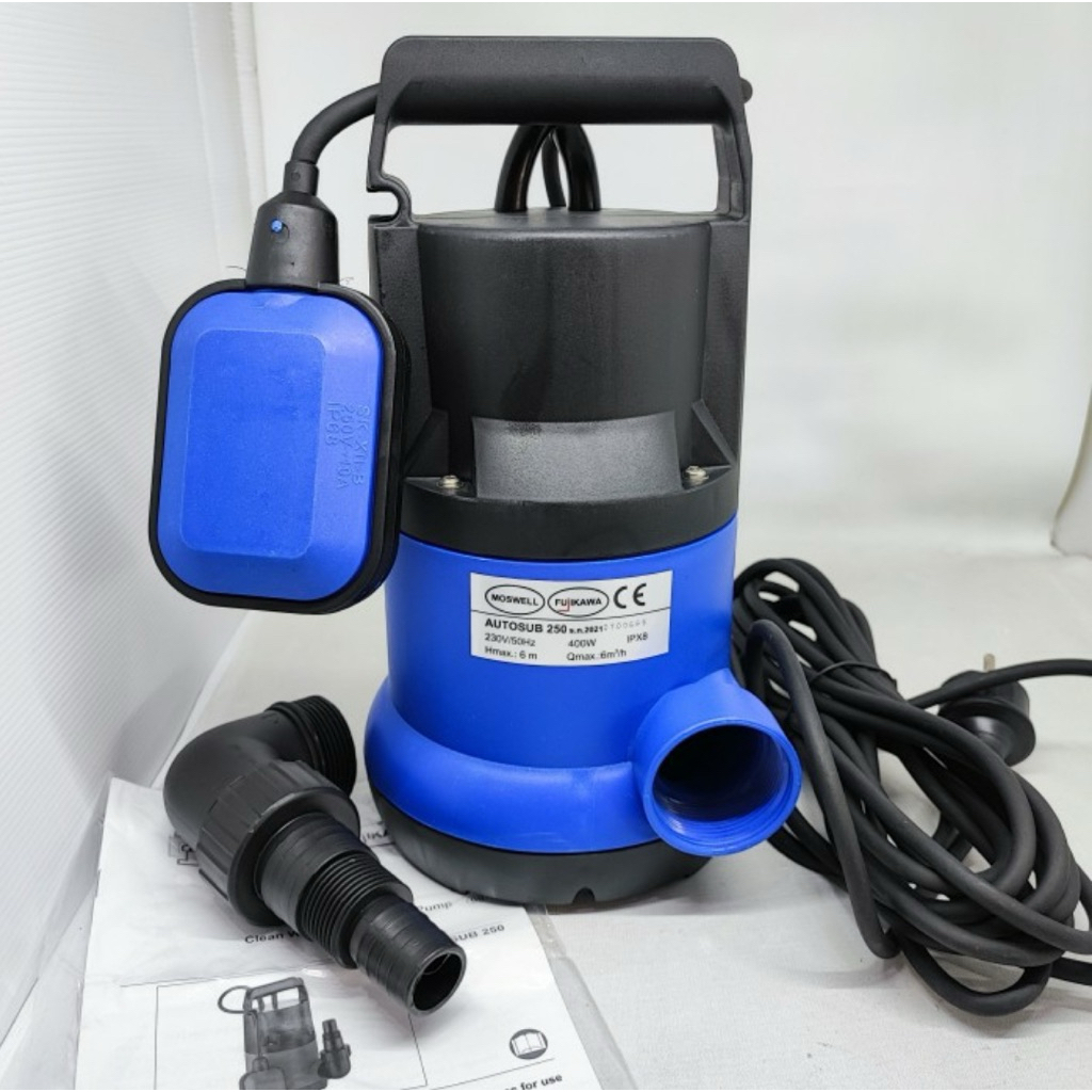 POMPA CELUP AIR KERUH OTOMATIS / pompa celup air keruh merek moswell