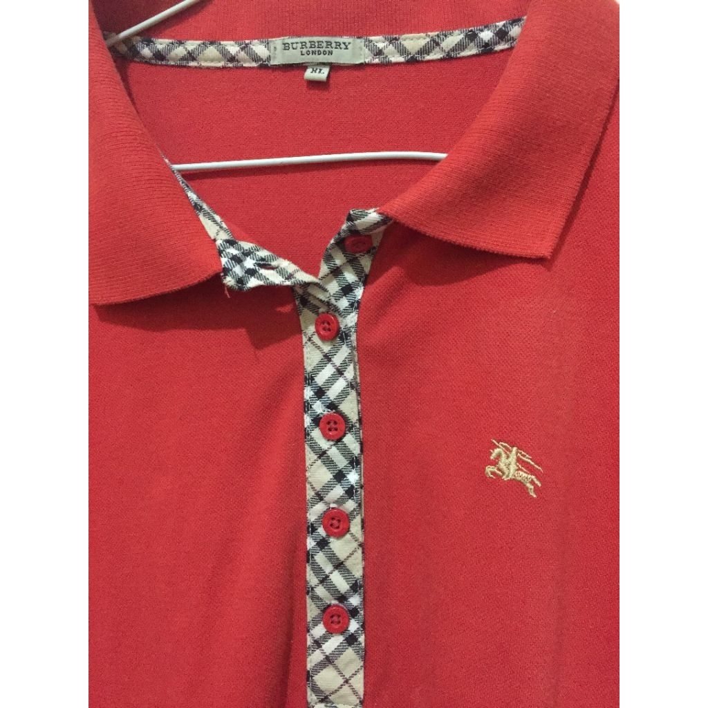 Kaos Polo Burberry PRELOVED 100% Original