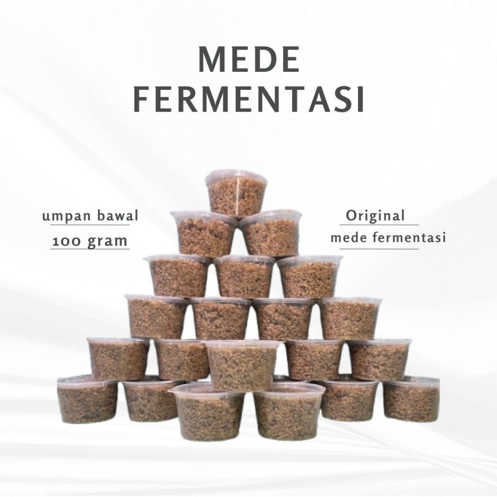 MEDE Fermentasi umpan ikan bawal 100gr