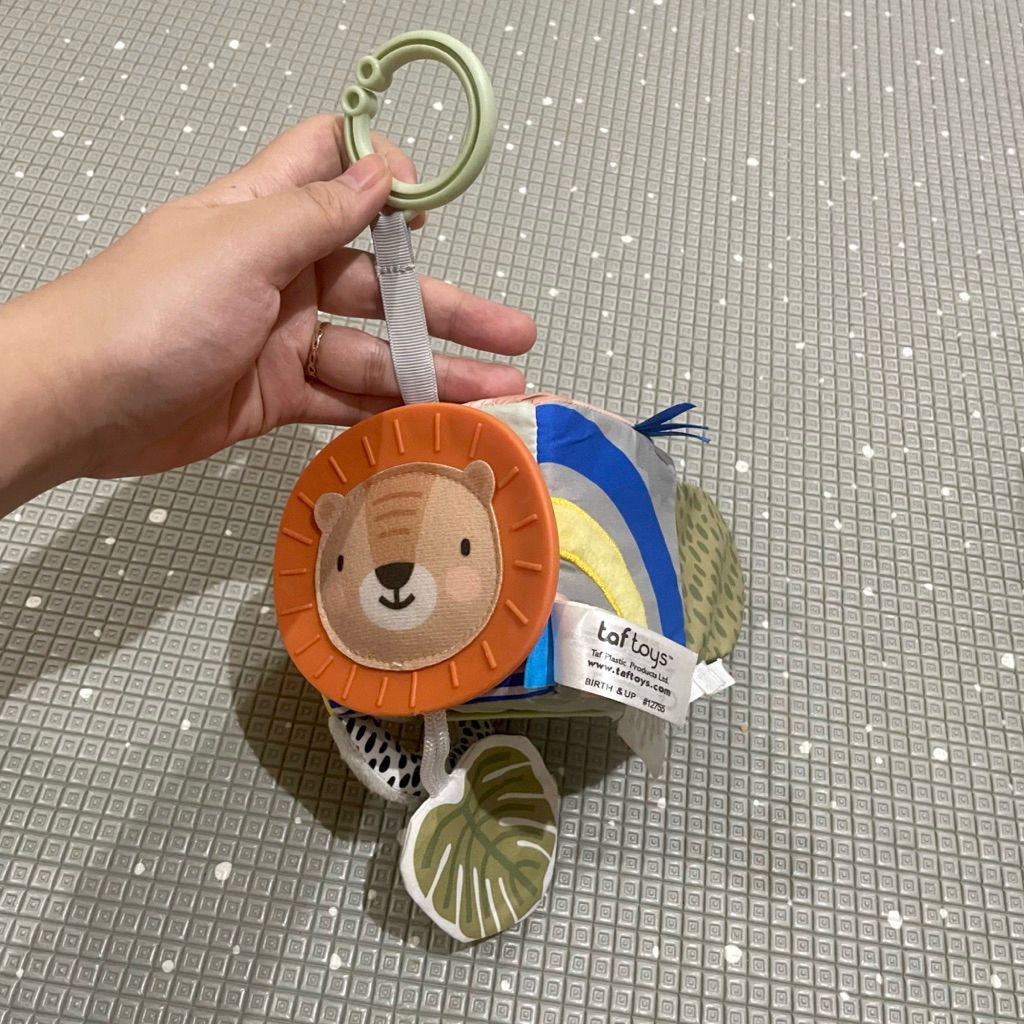 PRELOVED TafToys Savannah Discovery Cube | Taf Toy Taftoy toys Kubus Edukasi Mainan Bayi Stroller Ga