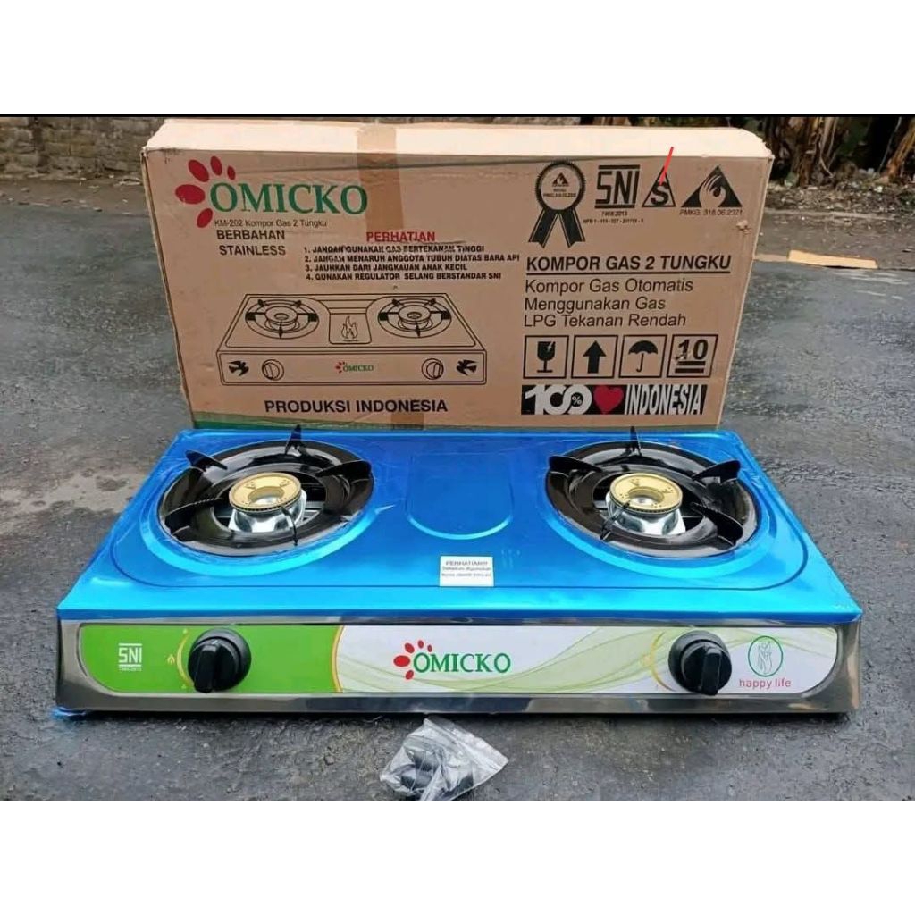 KOMPOR OMICKO 2 TUNGKU
