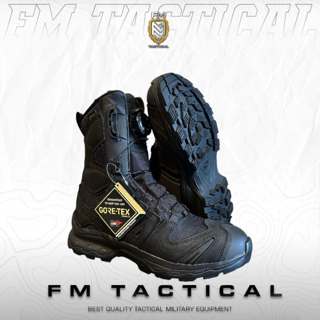 Sepatu BOOTS PDL SALOMON TACTICAL TALI PUTAR