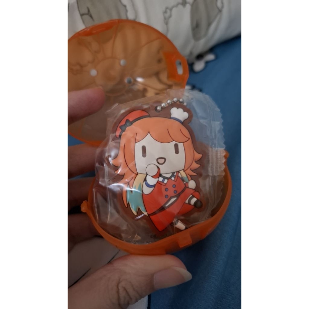Gashapon Hololive Myth english smol reversible rubber ori Takanashi Kiara Ver.