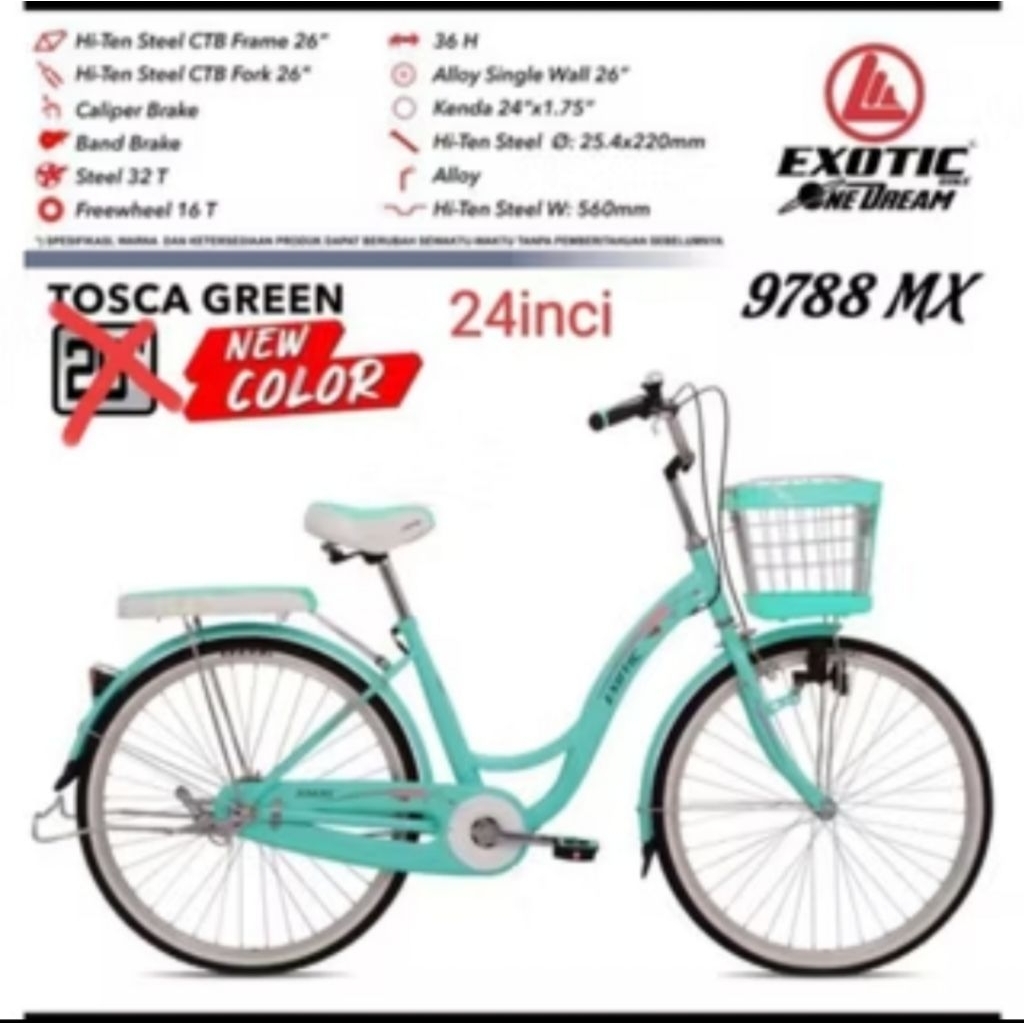 sepeda mini/Citi bike exotic 9788 MX