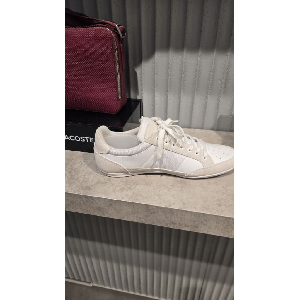 Sepatu Lacoste Original Sneakers Putih Cowo Size 42 100% Original and New