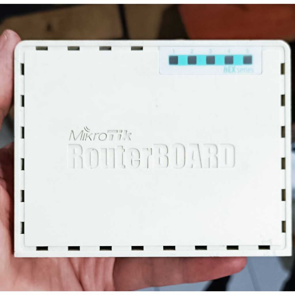 Mikrotik RB750R2 Hex Lite bekas