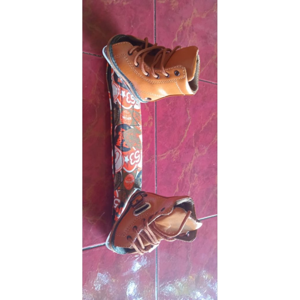 Sepatu kaki kiri bengkok/sepatu bayi/sepatu ctev bayi [secound]