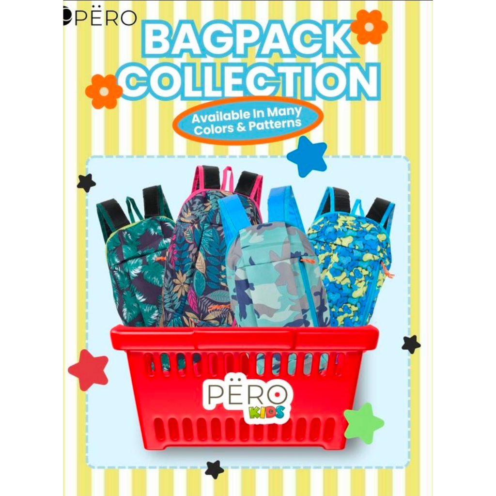 Pero Mini Sport Backpack / Tas Ransel Mini Anak