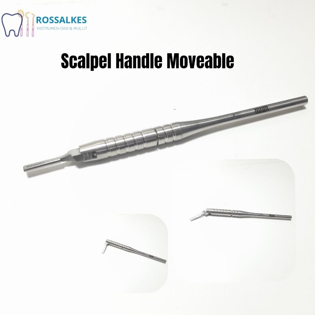 Scalpel Handle Moveable |Pegangan Pisau Bedah | Instrumen Bedah