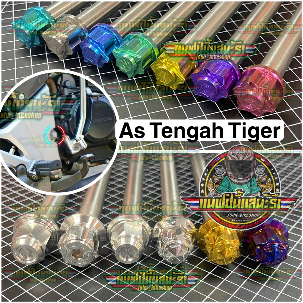 As Probolt Titanium Stainless Tengah Fork Arm Tiger Pece Revo 2000 Heng Thailand GR5 Vietnam