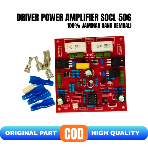 NUR PCB - Driver Power Amplifier SOCL 506 Mono