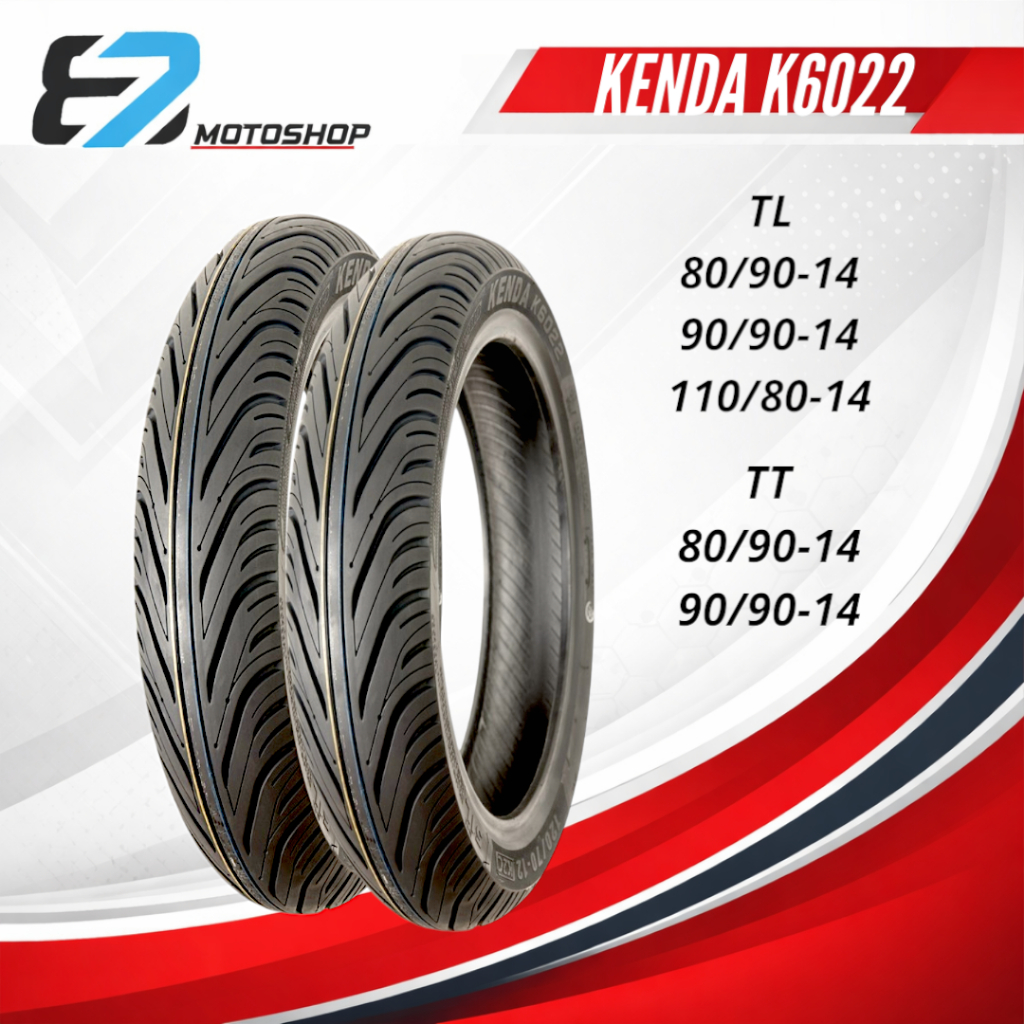 BAN KENDA RACING SOFT RING 14 80/90 90/90 110/80 TT TL K6022