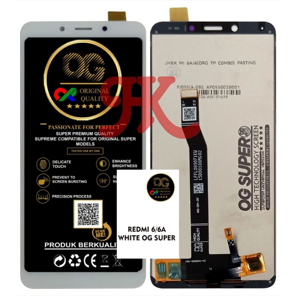 LCD REDMI 6A / LCD TOUCHSCREEN REDMI 6/6A LCD FULLSET ORIGINAL