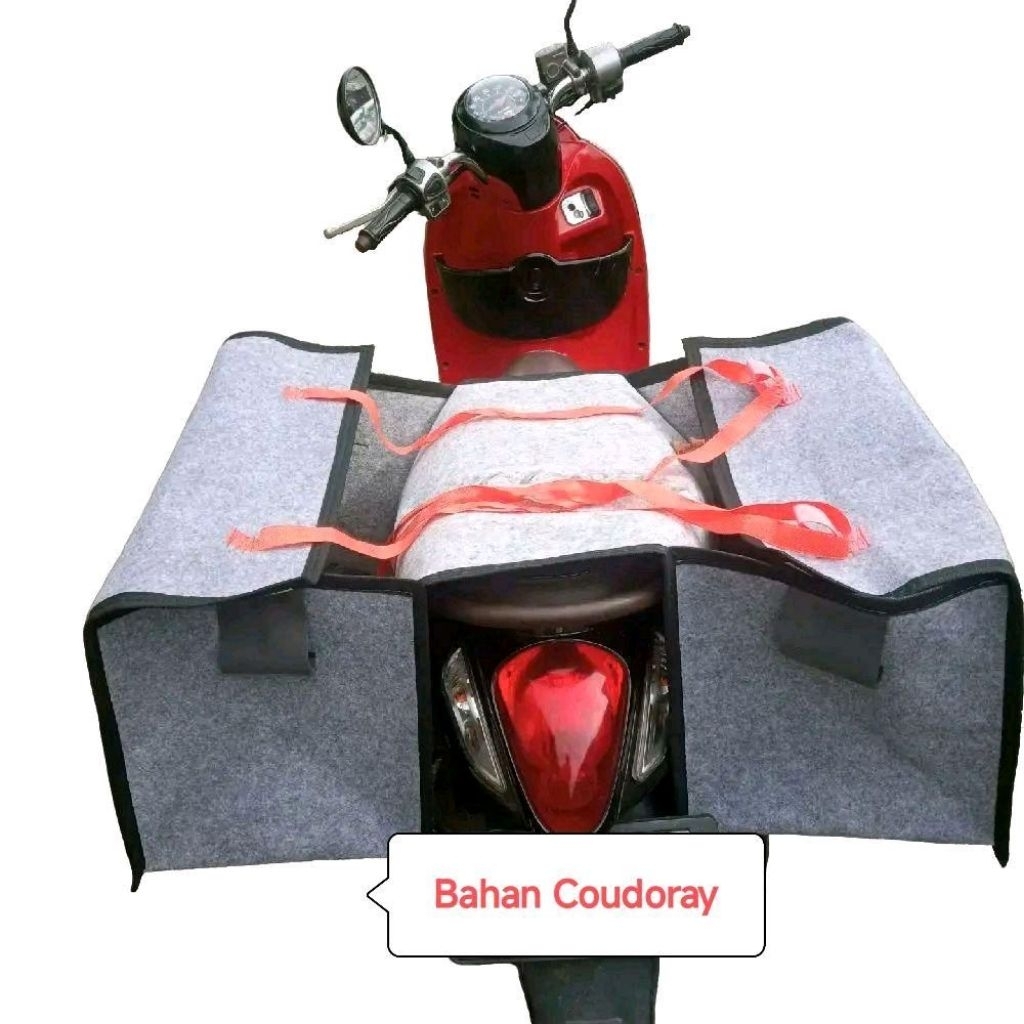 Tas Motor Keranjang Motor Tebal Kuat Tas Obrok Pos Kurir Keranjang Motor Kecil,Jumbo