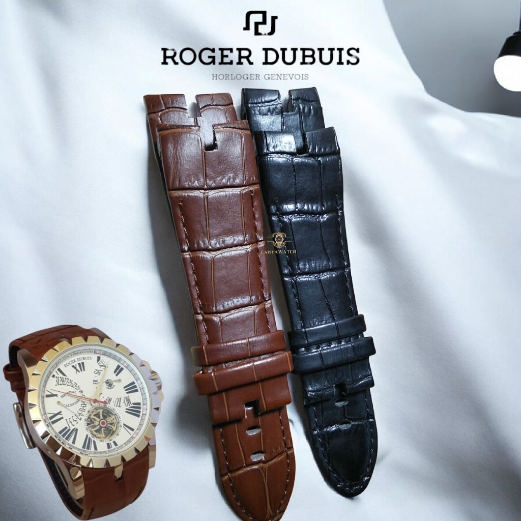 Strap Tali Jam Kulit Roger Dubuis Strap Jam Roger Dubuis Leather