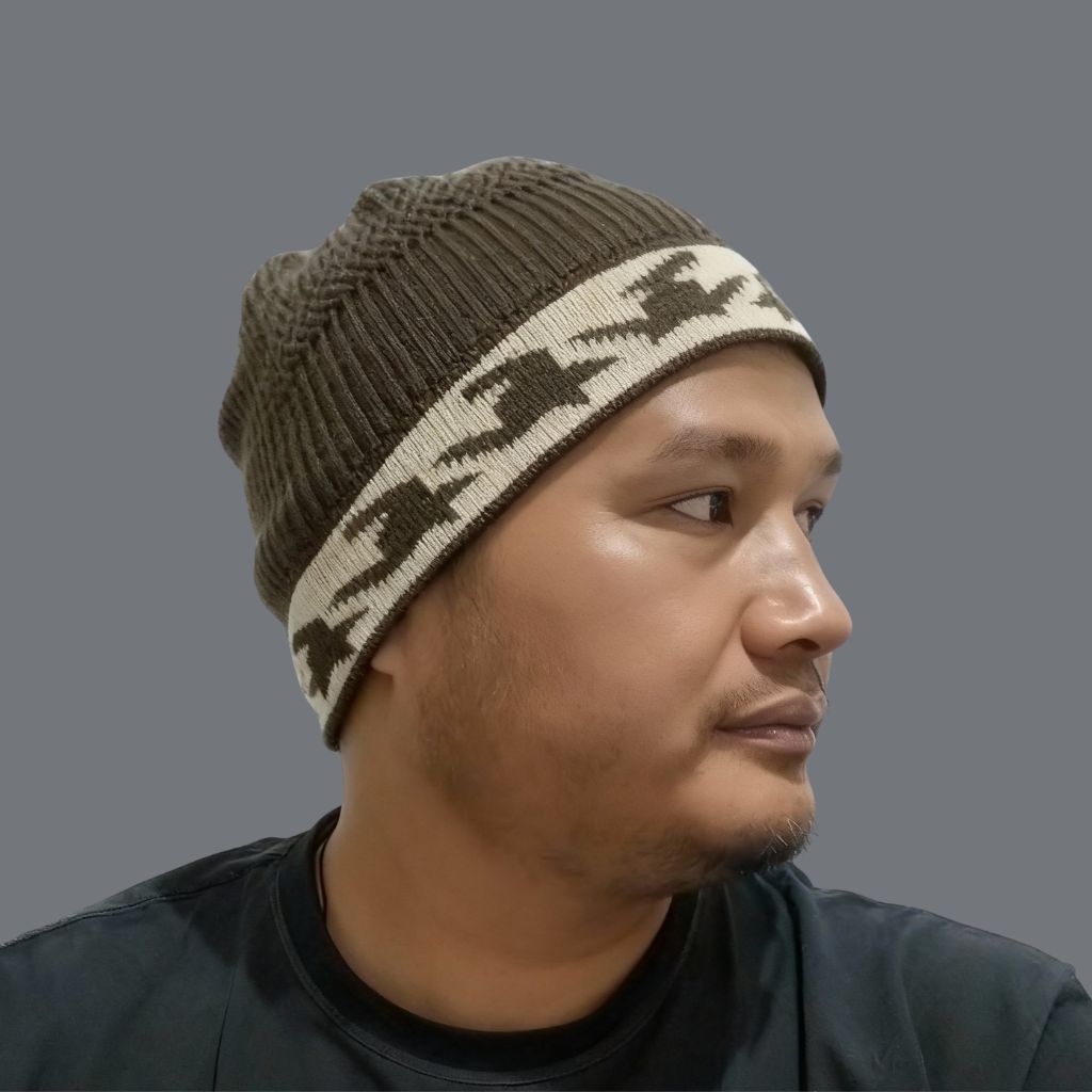 Peci Kupluk Pria Lipat Rajut Multifungsi | Kupluk Pria Sholat | Peci Sholat Kupluk Beanie Dewasa