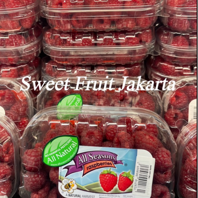 Raspberry All Seasons 170gr / Raspberry Lokal All Natural Fresh
