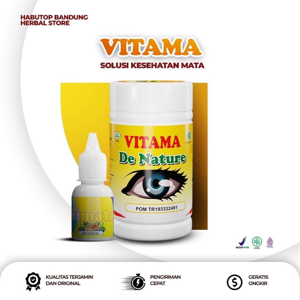 VITAMA BANDUNG HERBAL STORE | VITAMA Membantu mengatasi masalah mata gatal
