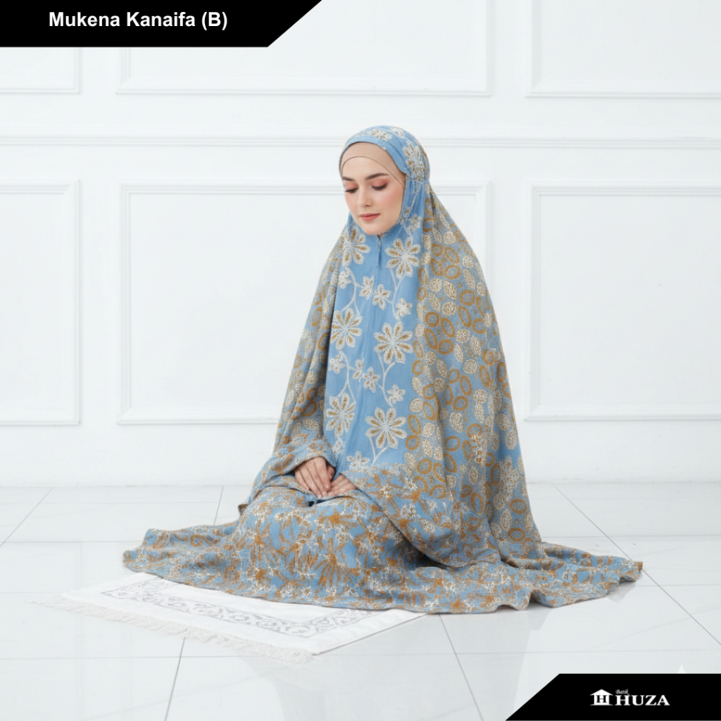 Batik Huza Mukena Dewasa Batik Mukena Kanaifa (B)