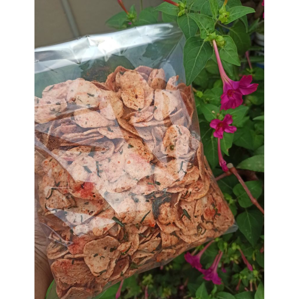 Basreng daun jeruk enak gurih renyah 500 gram