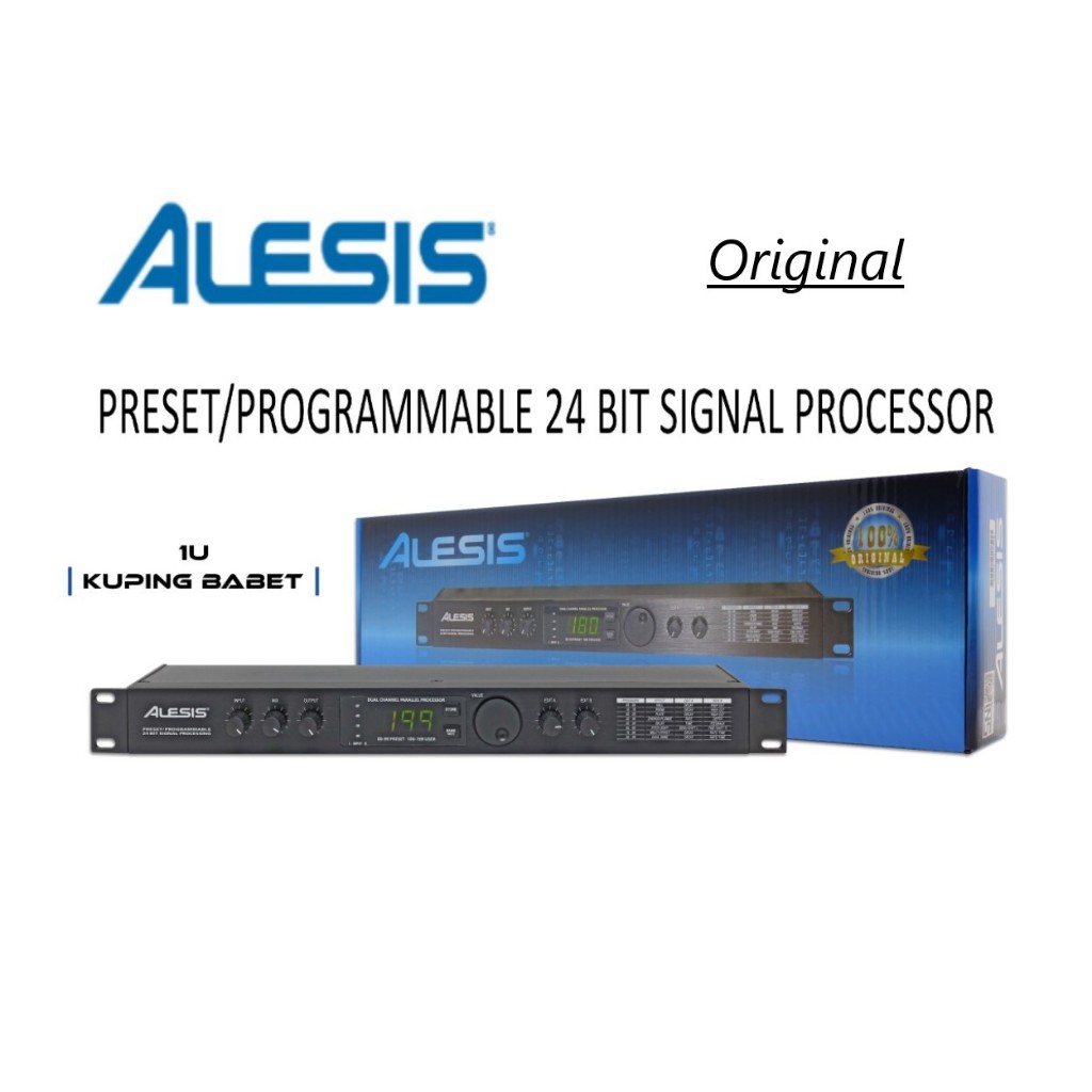 Effect Vokal Alesis 4 audio effect 200 program original asli