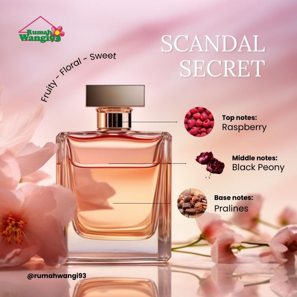 Parfum Isi Ulang Tahan Lama - Victoria Scandal Secret