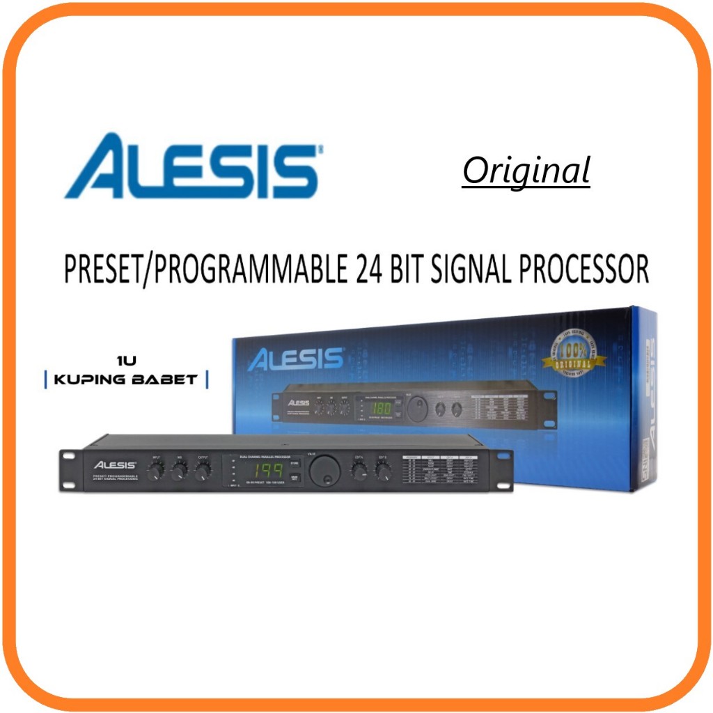 Effect Vokal Alesis 4 audio effect 200 program original asli