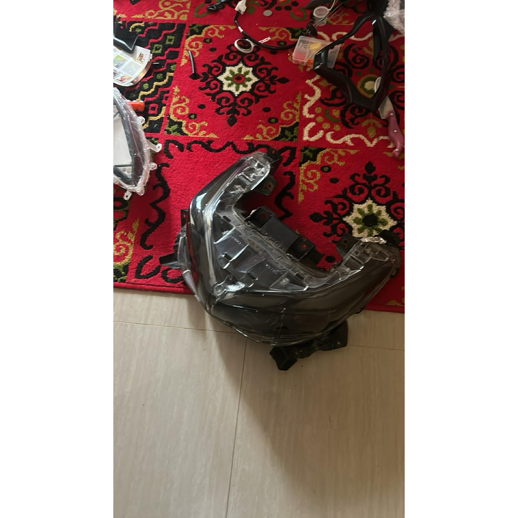 headlamp aerox new second