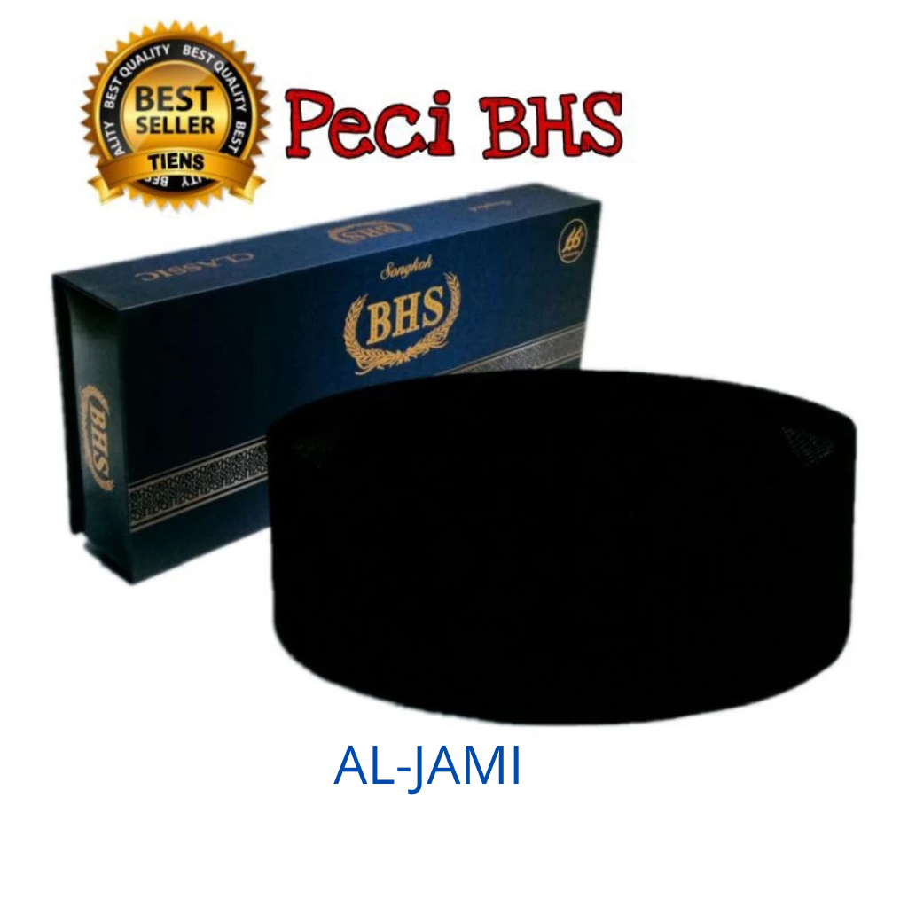 Peci BHS Premium Peci hitam polos BHS Original Classic AC