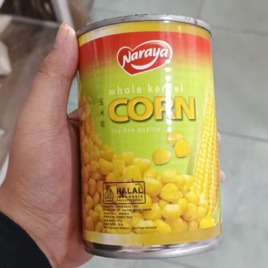 Naraya jagung kaleng