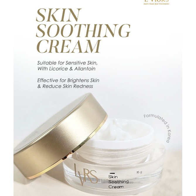 LVIORS Soothing Cream Kulit Menenangkan Kemarahan Kulit Sensitif