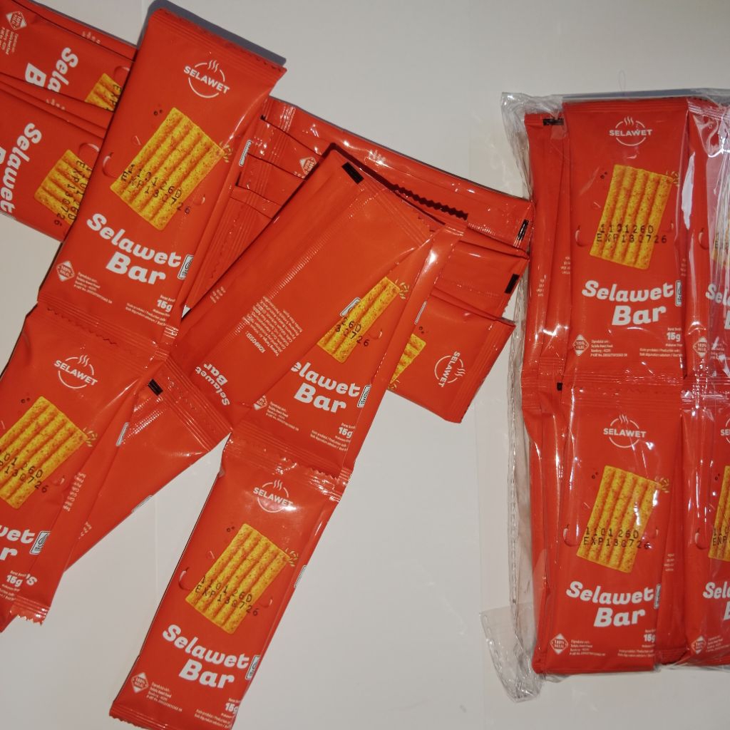 Snack Selawet Bar 20 PCS Pedas
